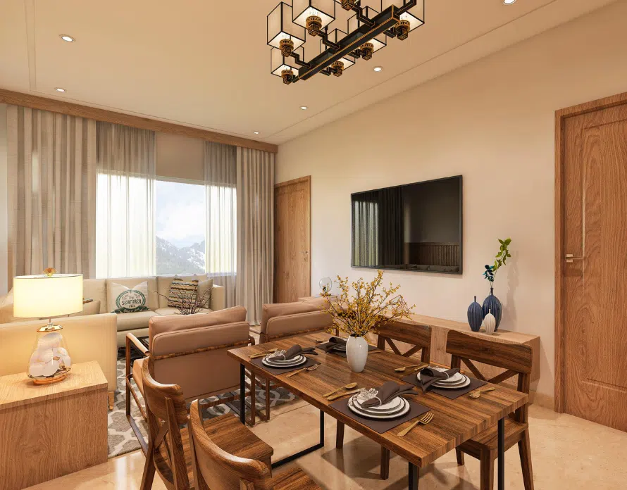 3 BHK apartment specifications at Tara Devi's Enclave
