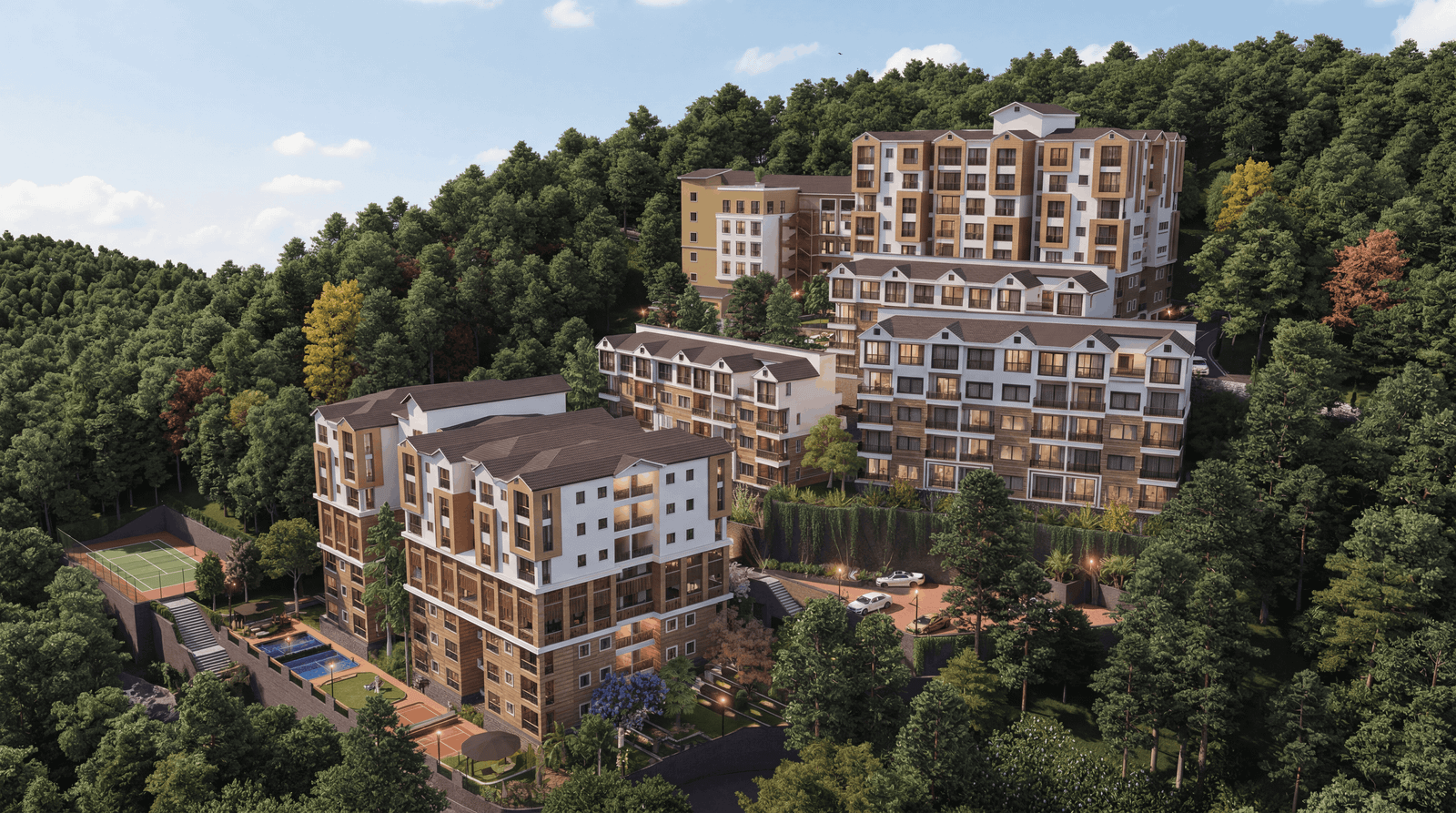 Commercial spaces at Tara Devi's Enclave New Shimla